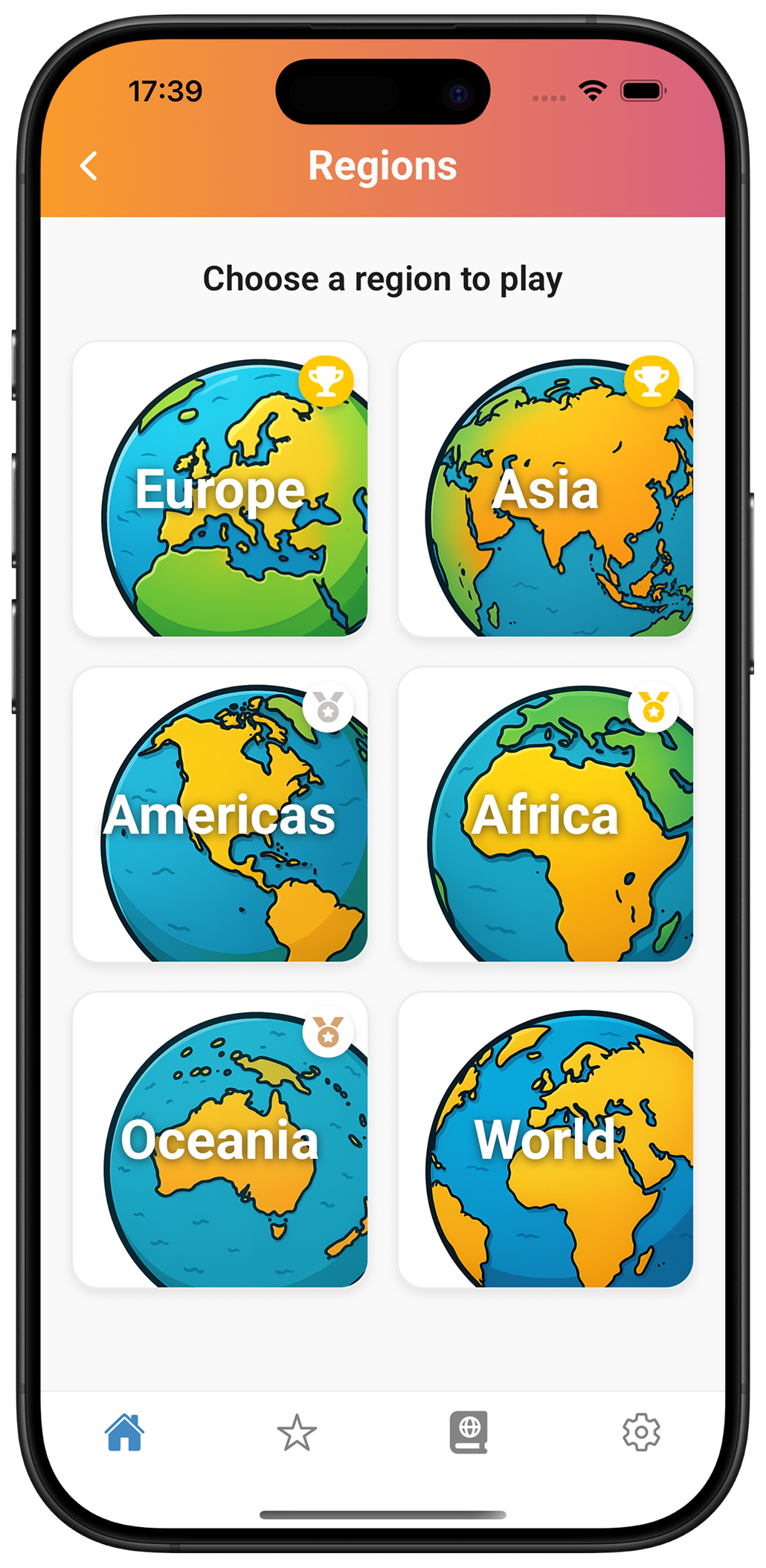Geo Quiz Go app screenshot 10